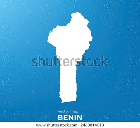 Benin map. Vector map for any needs.