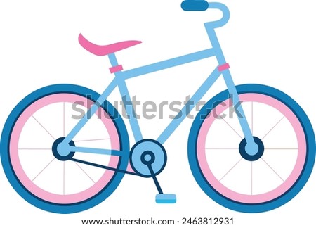 Bicycle icon. Bicycle race symbol. Cycling race flat icon. Cyclist sign. Road Cyclist Silhouette. sports