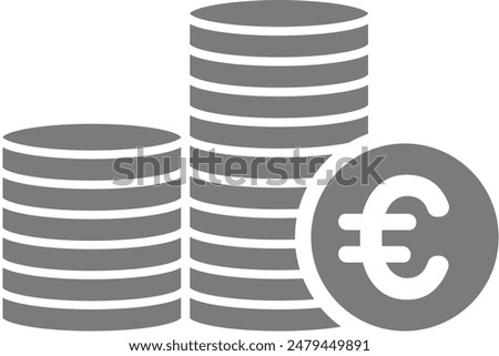 finance solid icon, containing bank with dollar, rupiah, yen, and euro currency, global economy, coin, money, economic growth, money bag icons.