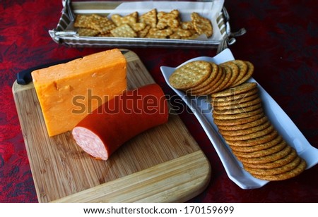 Cheese block background