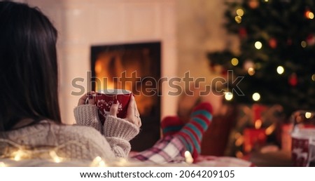 Similar – Image, Stock Photo Christmas Cosiness Winter