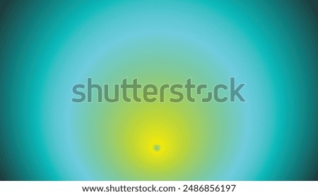 Cyan, lemon and gray color combination gradient background design.