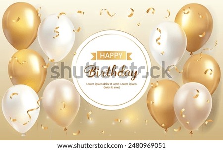 Similar – Image, Stock Photo party celebration happy birthday frame