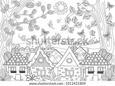 House Coloring Pages | Free download on ClipArtMag