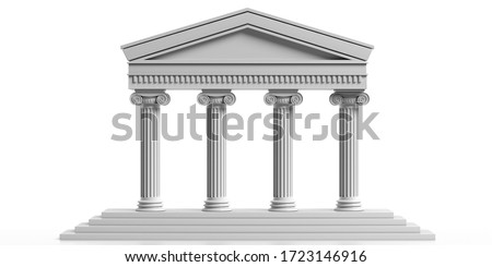 Similar – Image, Stock Photo pediment