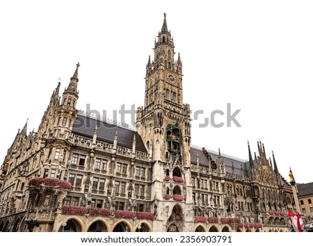 Similar – Image, Stock Photo The Town Hall Sightseeing