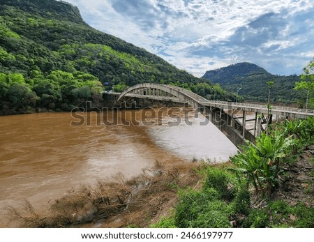 Similar – Foto Bild Brücke über dem Rio Negro