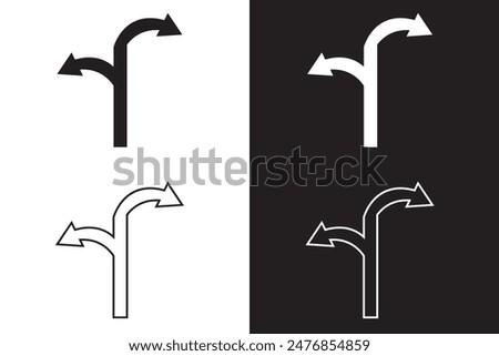 Double arrow up and down icon. vector illustration.
