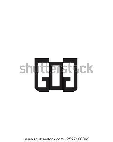 GOG Letter Logo, gog Logo, Gog Monogram Logo Design