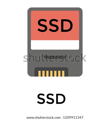 Ssd drive for storing data 