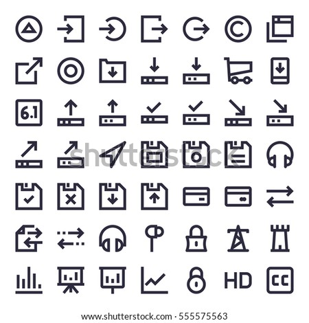 Line Essential Icons 54