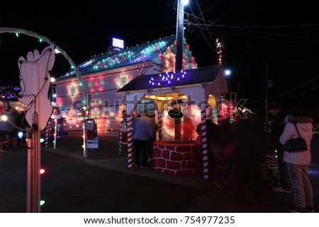 koziars christmas village light show in bernville pa usa on november 12 - Bernville Christmas Village koziars christmas village light show in bernville pa usa on november 12 - Bernville Christmas Village