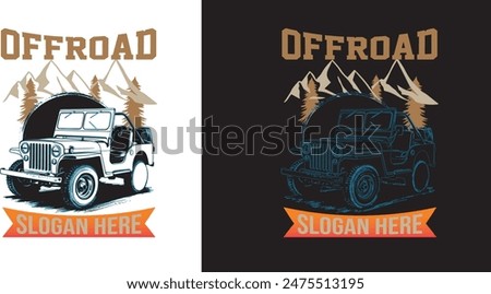 offroad t-shirt design ( T-shirt design ) 