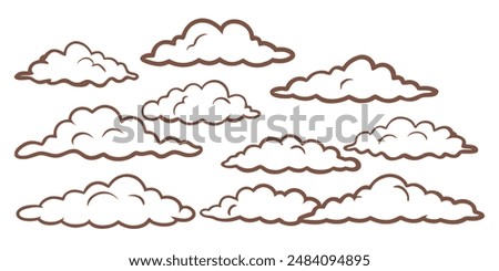 There are various kinds of clouds that can be seen in the sky