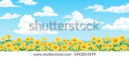 Similar – Image, Stock Photo Light in August flowers