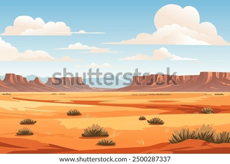 Similar – Image, Stock Photo Amazing canyon in mountainous area