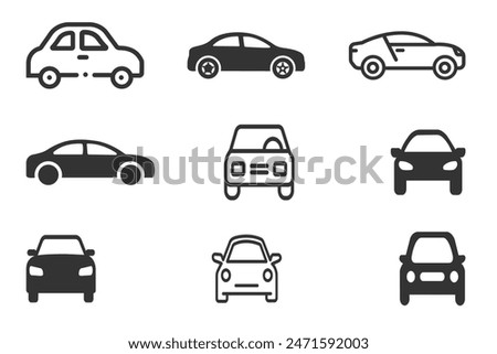 Similar – Image, Stock Photo In the car in front of me … 21Jh