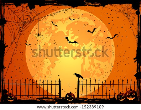 halloween background free vector art