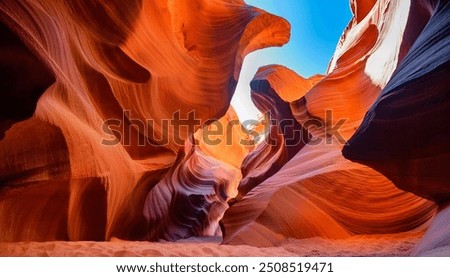 Similar – Foto Bild Antelope Canyon Lichtspiel