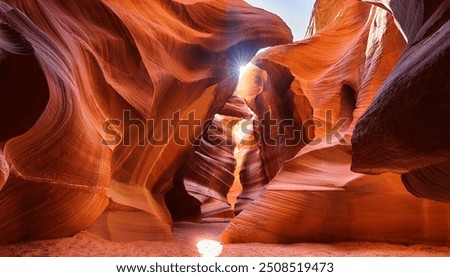 Foto Bild Antelope Canyon Lichtspiel