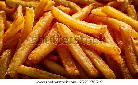 Image, Stock Photo French fries barrier Food