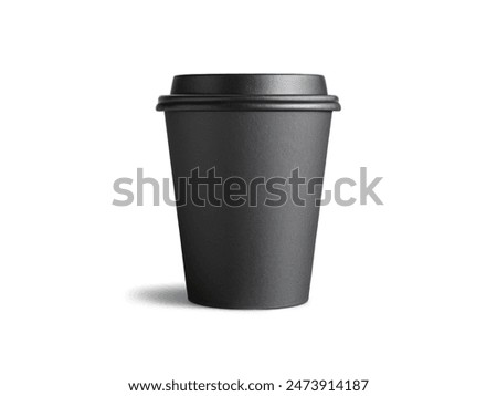 Similar – Foto Bild Eine Tasse schwarzer Kaffee mit einer weiblichen Hand auf einem leuchtend orangefarbenen Hintergrund. Minimalismus, Draufsicht. copyspace