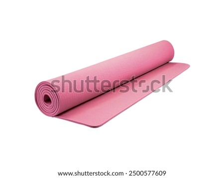 Image, Stock Photo on the yoga matt 3 Yoga