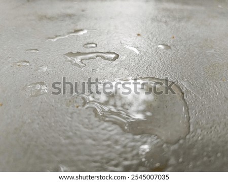 Similar – Image, Stock Photo Table with droplets after the rain