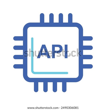 Api Interface Api Icon Vector