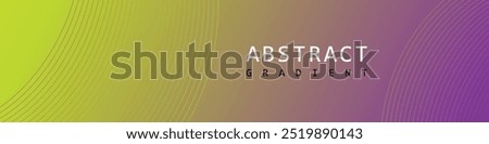 Abstract Gradient LinkedIn Cover Background | Social Media Banner Design Template