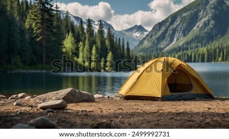 Image, Stock Photo trees in the forest Tree