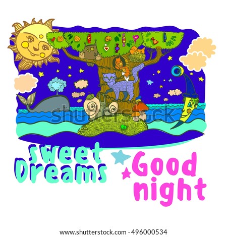 Vector Images Illustrations And Cliparts Sweet Dreams Good