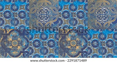 Similar – Image, Stock Photo Old | Patchwork with hand riveted rusty sheet