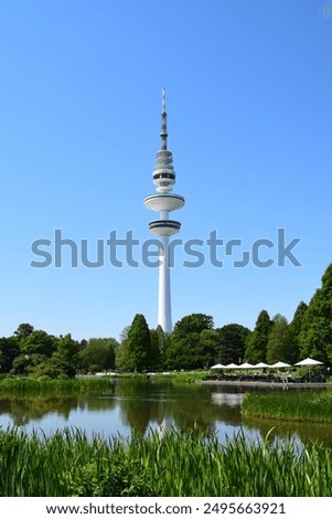 Similar – Image, Stock Photo Television Tower Hamburg