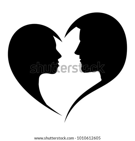People in Couples Silhouettes Vector Art | Download Free Vector Art ...