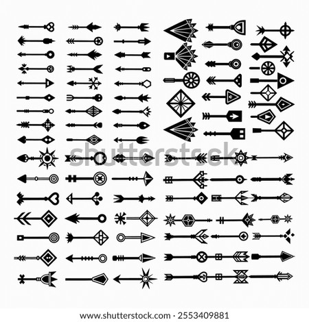 Different as many arrow key sets