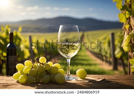 Similar – Image, Stock Photo A bunch of green asparagus on wooden surface