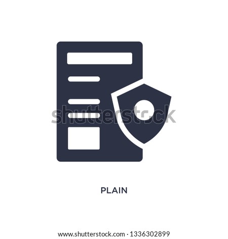 plain isolated icon. Simple element illustration from gdpr concept. plain editable logo symbol design on white background. Can be use for web and mobile.