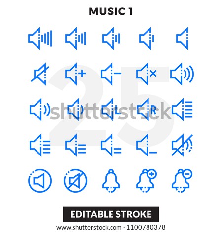Dashed Outline Icons Pack for UI. Editable Stroke. Pixel perfect thin line vector icon set for web design and website application.