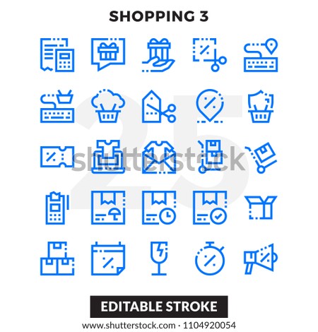 Dashed Outline Icons Pack for UI. Editable Stroke. Pixel perfect thin line vector icon set for web design and website application.