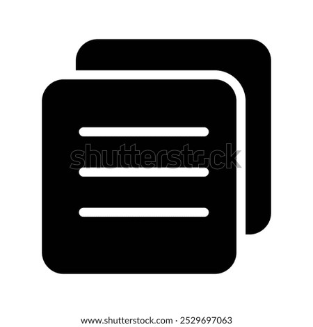 book icon, paper icon for writing