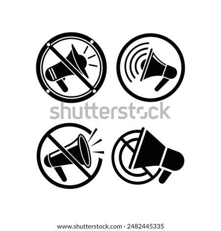 A sound off icon typically features a speaker symbol with a line or slash through it, indicating that the audio is muted.