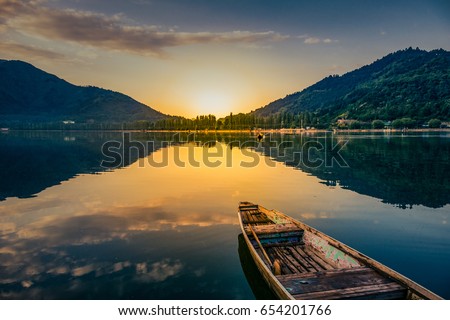 Similar – Foto Bild Steg am See Natur