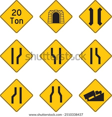 traffic sign, rhombus, diamond road sign, yellow, instruction, transport, urban, sign, icon, street, road, traffic, illustration, preventive, transportation, alert, attention, caution, road sign, road