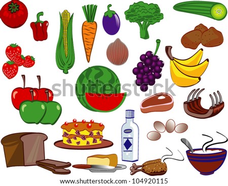 Foods, Fruits and Vegetable