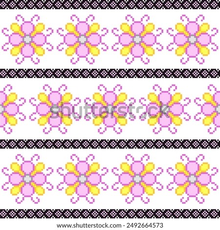 Traditional Ukrainian
Cross-Stitch Embroidery - Detailed Vector
Affinity Designer for Textile Print Design