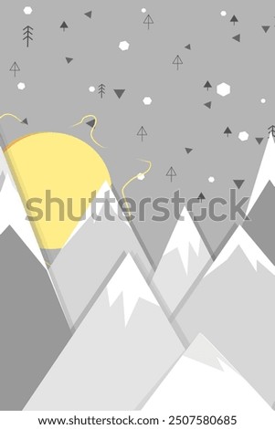 Similar – Image, Stock Photo Sunset behind the curtain in the caravan