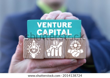 Business concept of venture capital funding. Stockfoto © 