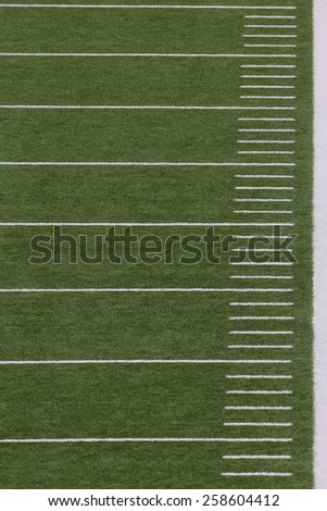 Football Field; Gridiron; Turf; Artificial Turf; Green; Sport