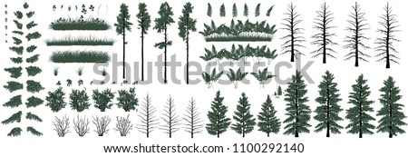 Similar – Image, Stock Photo Fir needles with morning dew